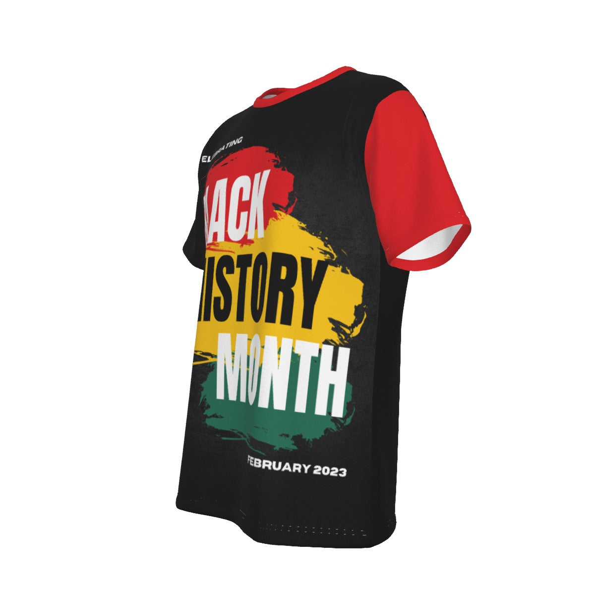 Black History T-shirt BLK & RD