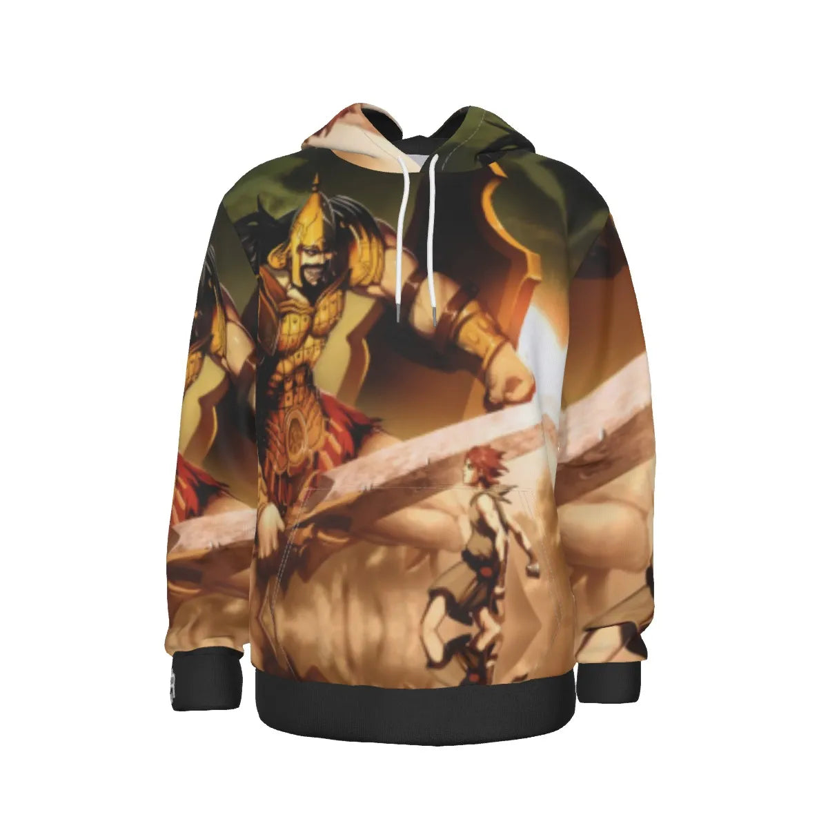 Giant Killer All-Over Print Men's Pullover Hoodie