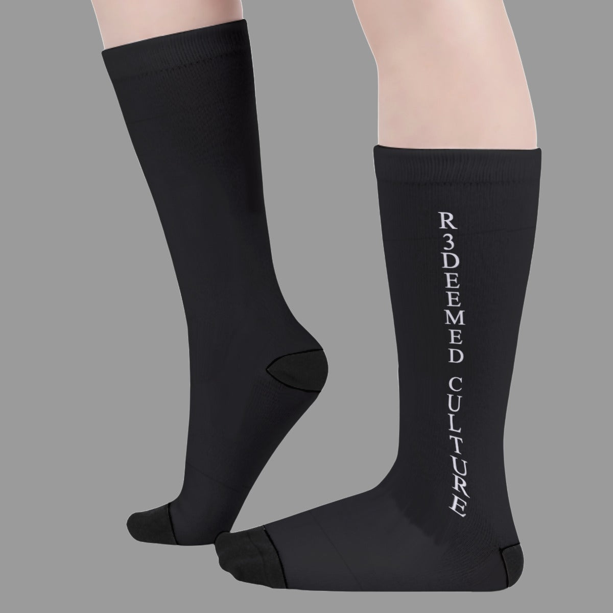 RC Socks B/W side logo