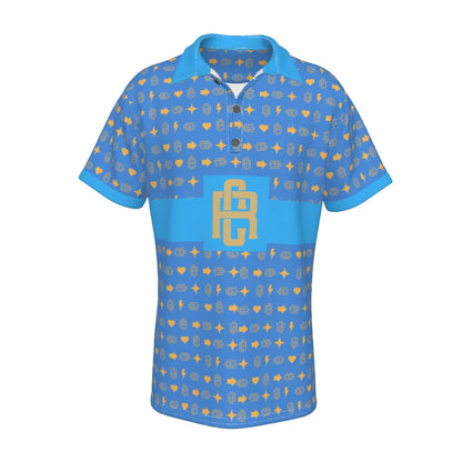 RC Blue Designer Polo