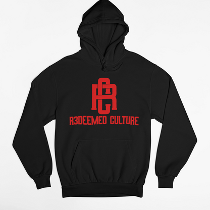 Black Hoodie Red RC