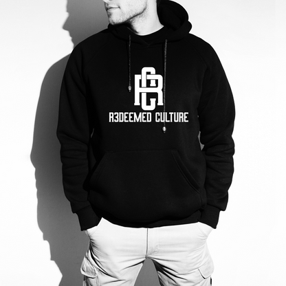 Black Hoodie White RC