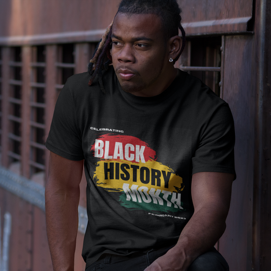 Black History T-shirt BLK & RD